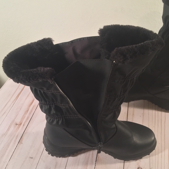 totes Shoes Totes Black Waterproof Snow Winter Boots 8 Wide Poshmark